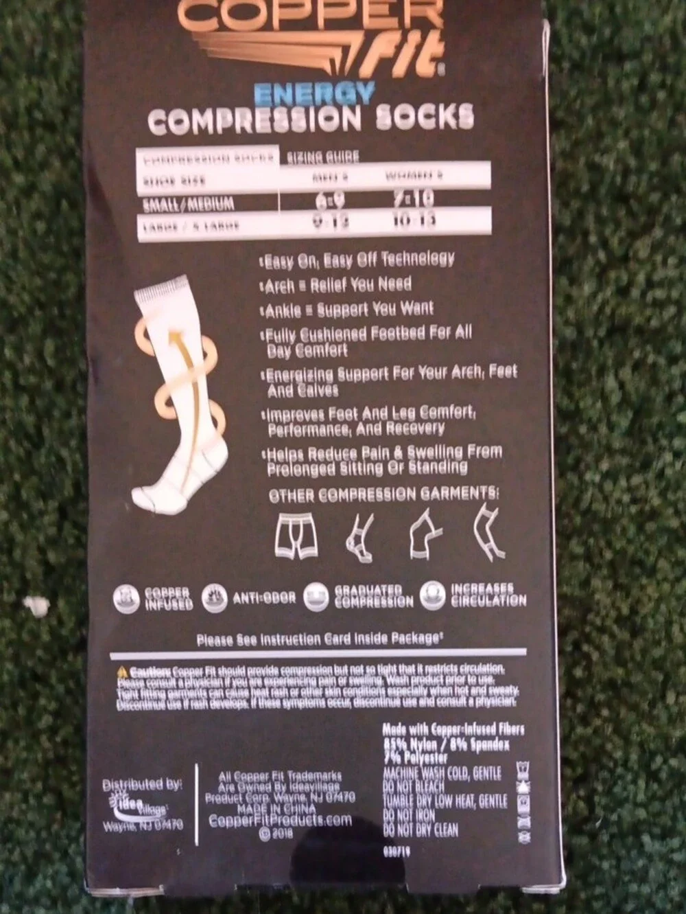 Copper Fit energy compression